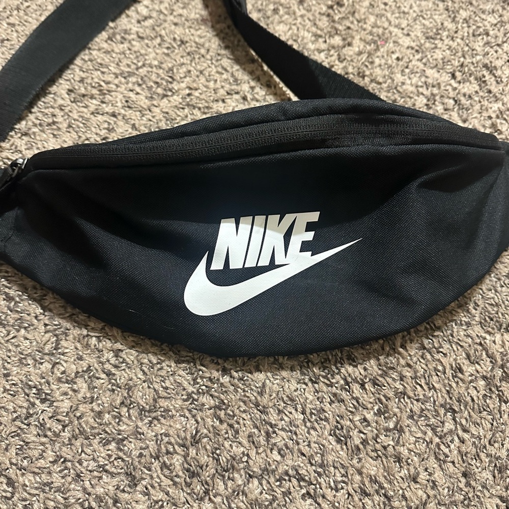 Nike Black and White Belt Bag